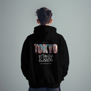 Knock Tokyo Nights 350 GSM Premium Cotton Hoodie — Inspired by the Land of the Rising Sun