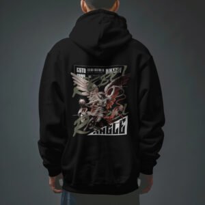 KNOCK “Rebel Angel” Hoodie – The Calm of an Angel, The Fire of a Rebel