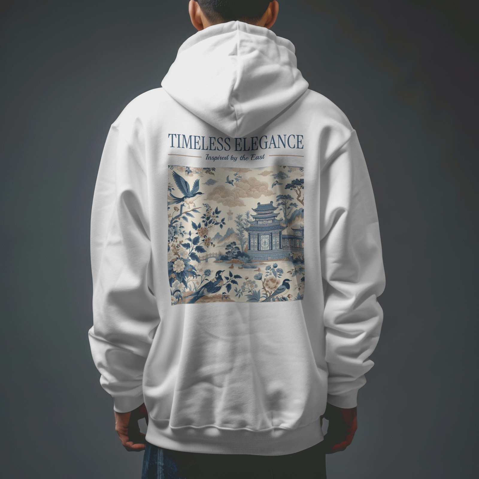 Classic Elegance Chinoiserie Art Print Mockup