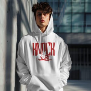 KNOCK RIP CAT 350GSM COTTON MEN HOODIE