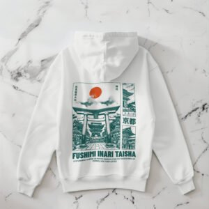 Knock Fushimi 350 GSM Cotton Hoodie – Japanese-Inspired Streetwear Masterpiece