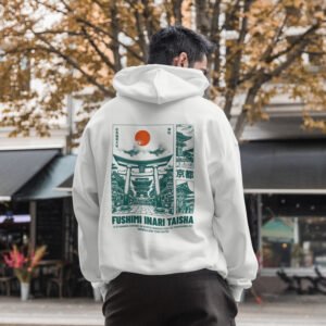 Knock Fushimi 350 GSM Cotton Hoodie – Japanese-Inspired Streetwear Masterpiece