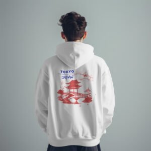 Knock Originals – Tokyo Japan 350 GSM Premium Heritage Unisex Hoodie | Inspired by the Land of the Rising Sun